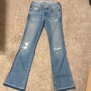 Ariat Women's Blue Distressed Jeans